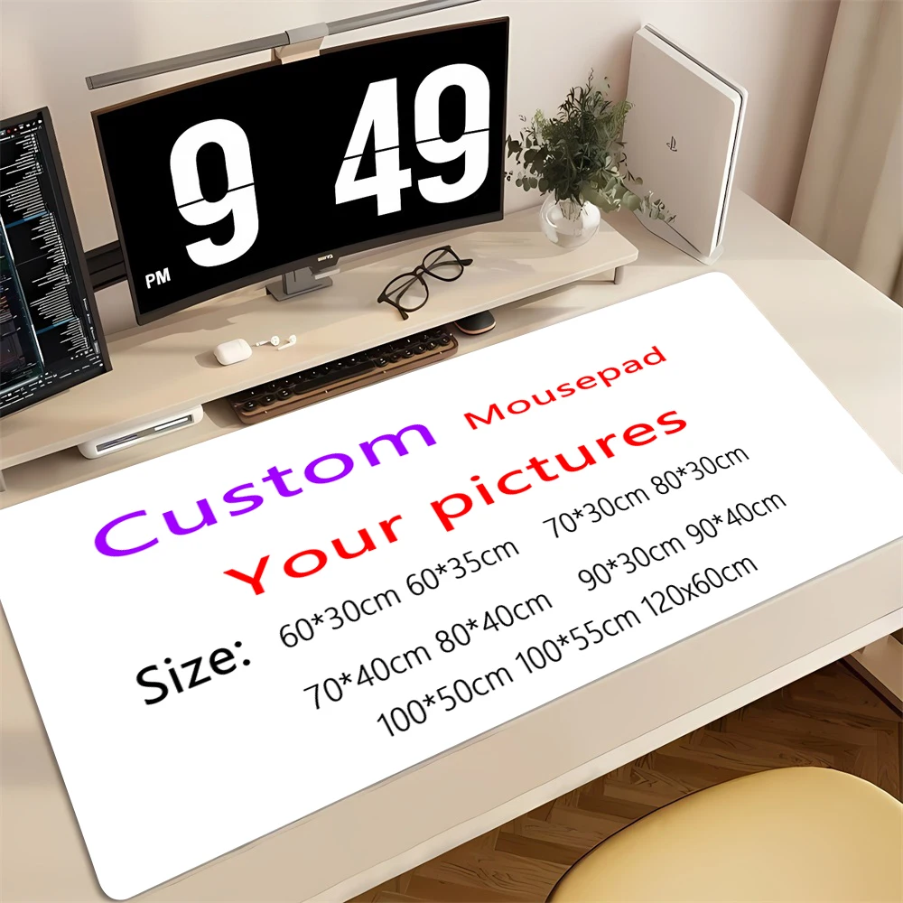

Custom Mouse Pad Large Computer Office Game Table Mats Rubber Anti-slip Gaming Keyboard Mousepads Long Desk Pads