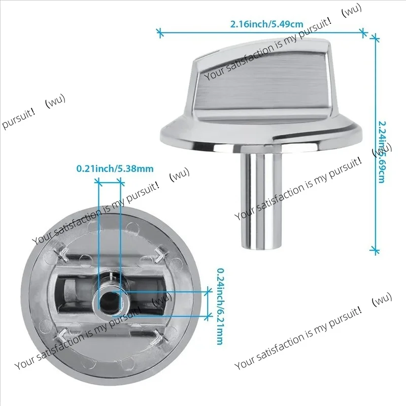 for 1 PCS Upgrade 5304525746 Long Stem Stove Knobs Replacements, Compatible with Gas Stove Range Oven Knobs