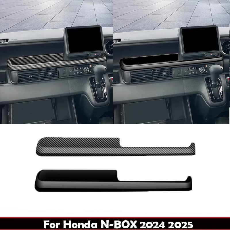 

RHD для Honda N-box JF5 JF6 2024 2025 ABS второй пилот, держатель пассажирского лотка, блестки, крышка панели центральной консоли, аксессуары для интерьера