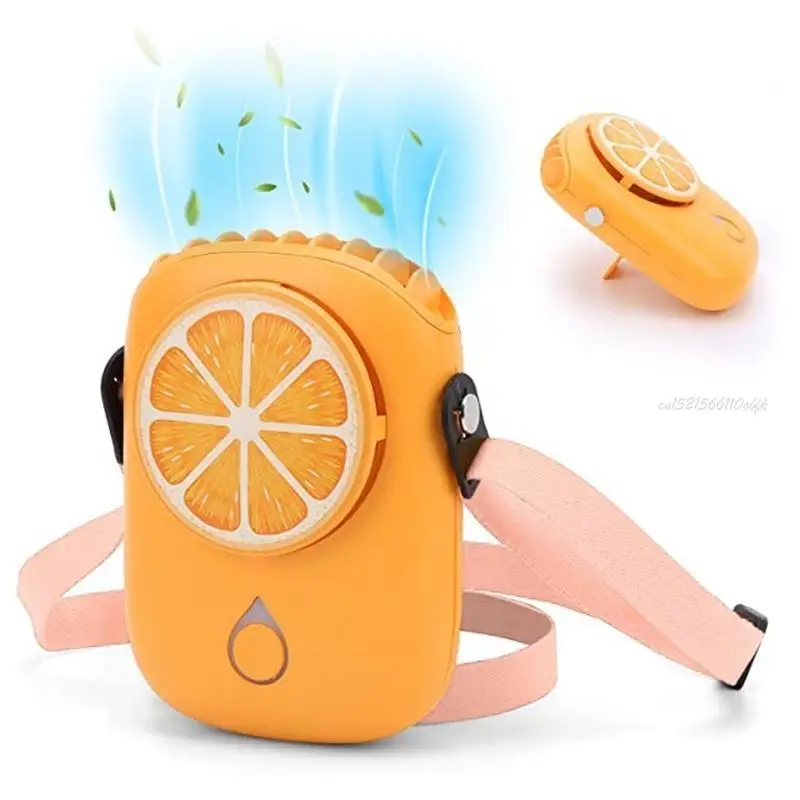 27RB معلقة مروحة الرقبة المعلقة قلادة شخصية مبرد الهواء البارد القابل للشحن معجبين USB