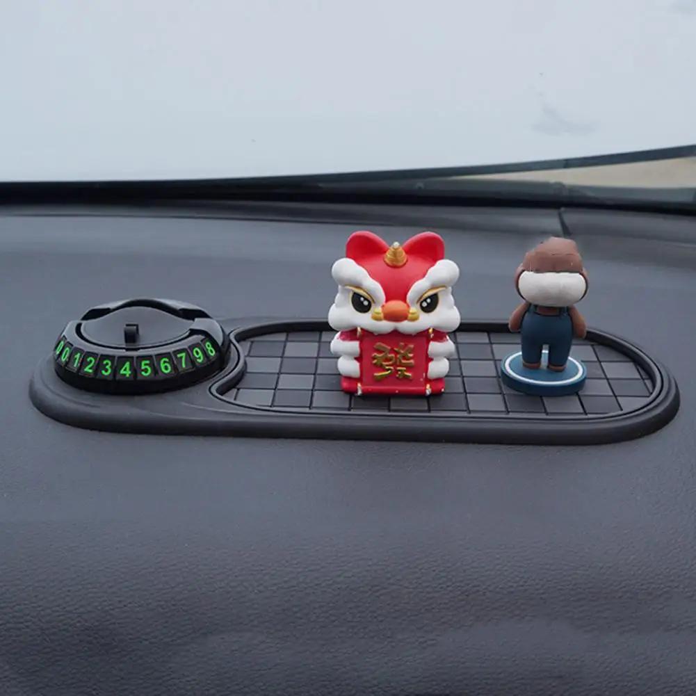 

Car Anti-Slip Mat Phone Holder 360-Degree Rotation Resistant Wear Installation Holder with Dashboard Phone Mat Car Simple R2J4