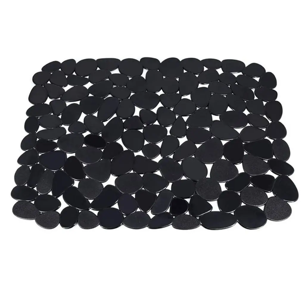 

Durable 30*40cm for Sink,Tabletop Pebble Shape Creative Draining Kitchen Accessory Dinnerware Mat Drying Mat Sink Protector