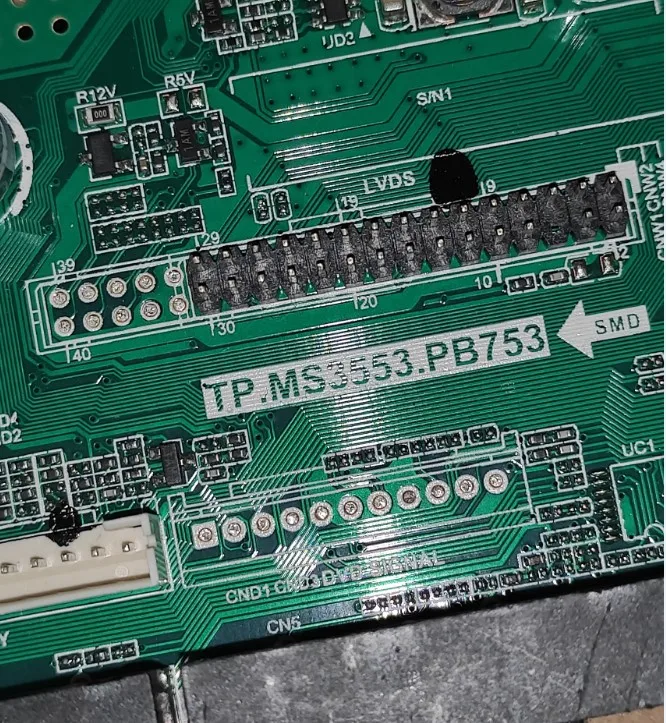 TP.MS3553.PB753 X505BV-FMQRR per alimentatore scheda principale scettro TV H50 T500hvn07.5
