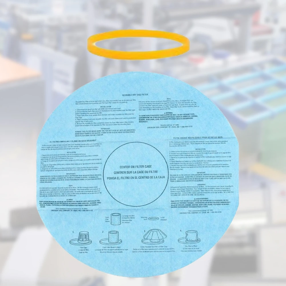 

Replacement Foam Sleeve & HEPA Filter for Shop Vac 905-85 – High-Efficiency Dust Filter Set-10Pack