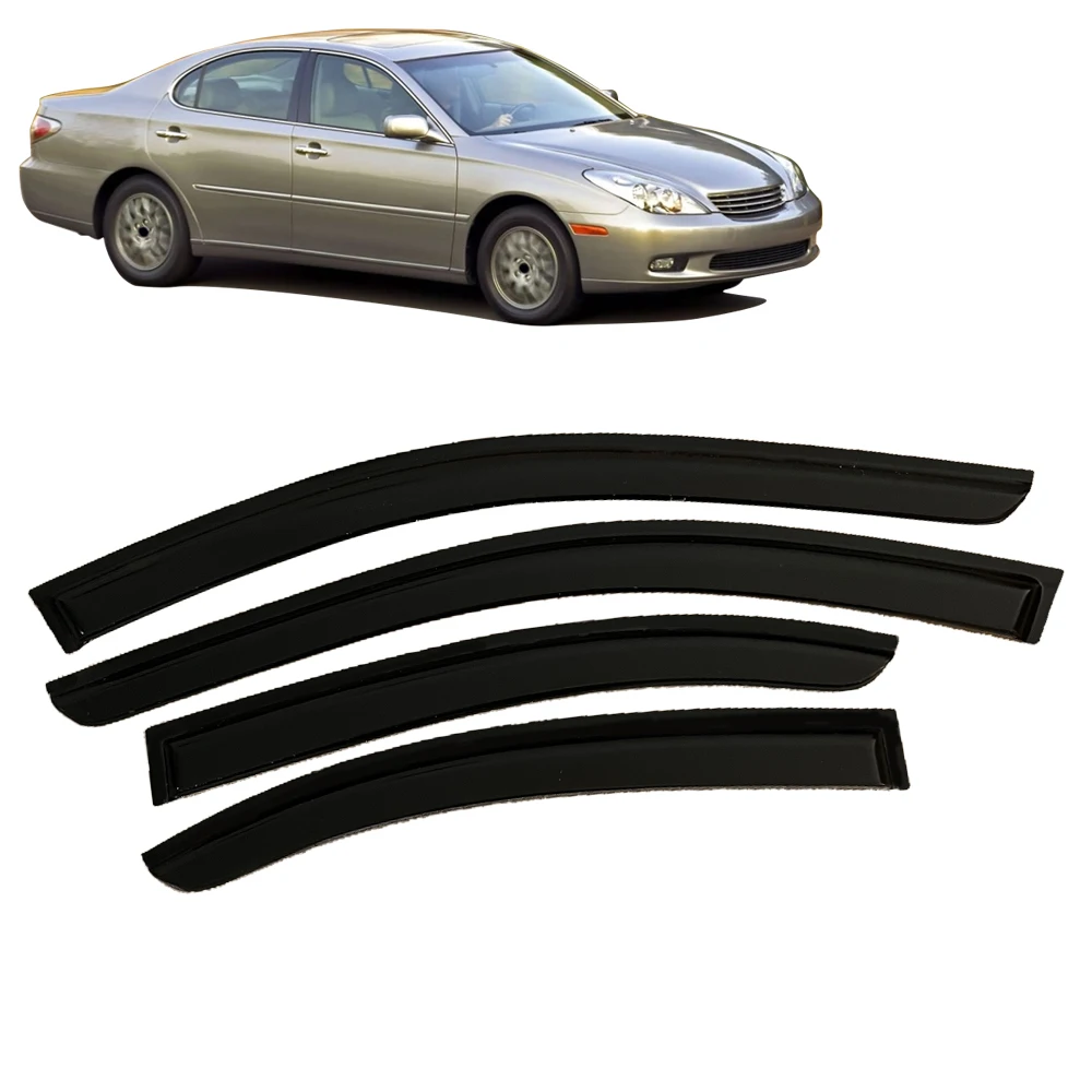 

Оконный козырек для LEXUS ES XV30 2002 2003 2004 2005 2006, ветровые дефлекторы, защита от дождя, дверной козырек, вентиляционные шторы, солнцезащитный козырек от дождя