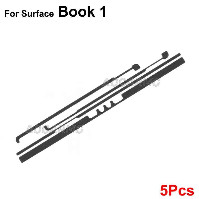 Aocarmo 5Pcs/Lot For Microsoft Surface Book 3 2 1 13.5inch Display Adhesive Book2 Book3 15inch Frame Glue LCD Front Sticker Tape