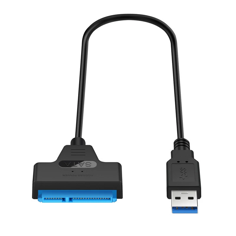 Adaptador de disco rígido UTHAI USB 3.0 suporta disco rígido SSD externo de 2,5 polegadas 22 pinos SATA para cabo adaptador USB