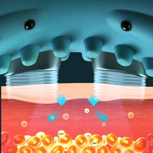 Tragbare Gebärmutterhalsmassage für Erwachsene, Gebärmutterhalsreparatur, Traktion, Nacken- und Kopfkissen -Massage -Kissen 8 Hauptverkaufsmassageglas - №8