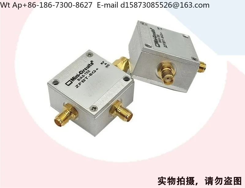 1pc ZFBT-6G + Bias 10-6000MHz  ZFBT-6G-FT  Rugged , anti-electromagnetic interference