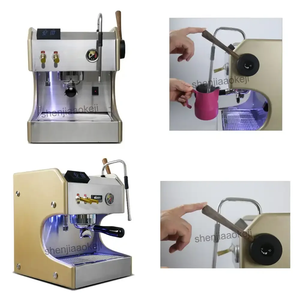 2026 HOT  Household Stainless Steel EM-20 Semi-Automatic Double Pump Espresso Machine for Commercial Use Italian Coffee Maker