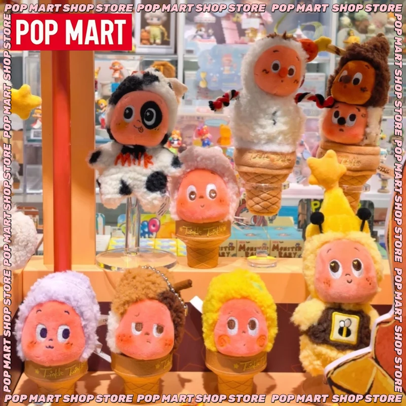 

New Original Pop Mart Twinkle Twinkle Moon Gelato Series Blind Box Kawaii Bag Pendant Mysterious Surprise Box Birthday Gift
