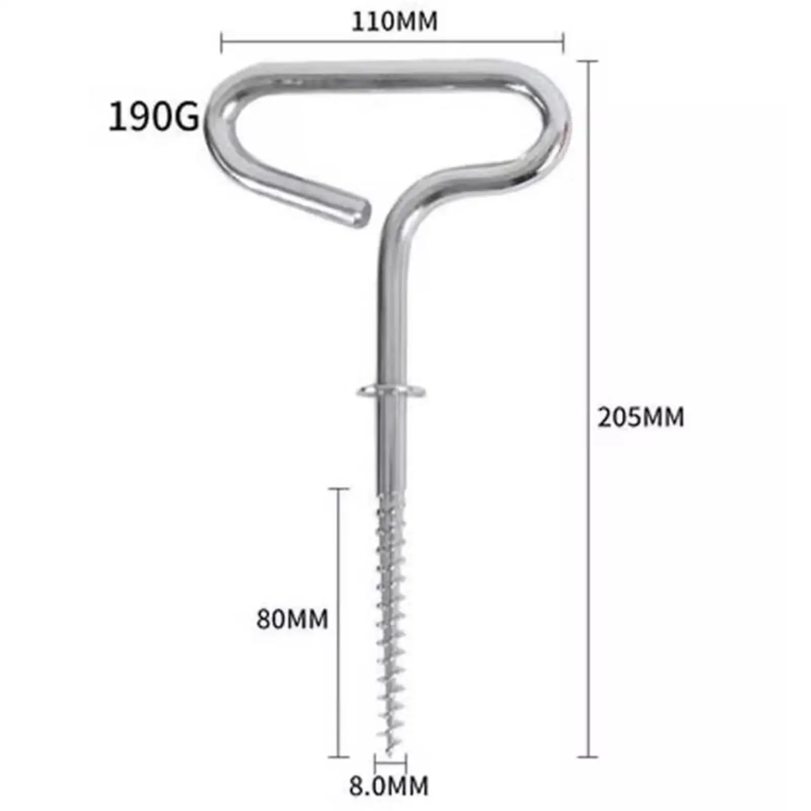 アイスフィッシングアンカーツール-アイスアンカーツール-グラウンドネイル-強力で実用的なアイスネイル