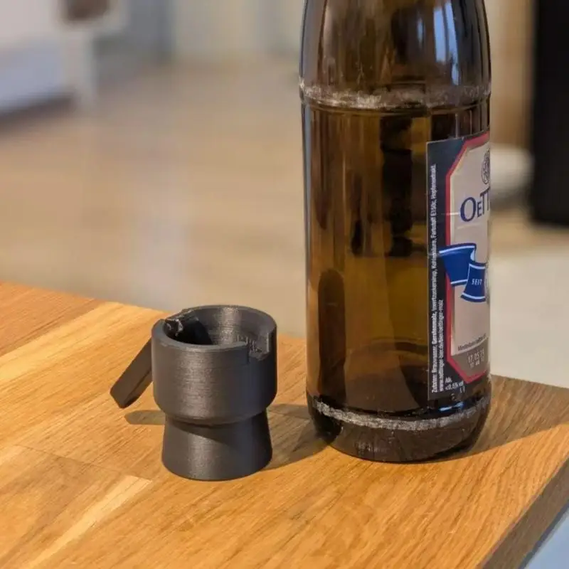 Fun Automatic Bottle Opener Push Down Beer Cap Launcher Shooter for Camping Tailgate Party Bar Accessories