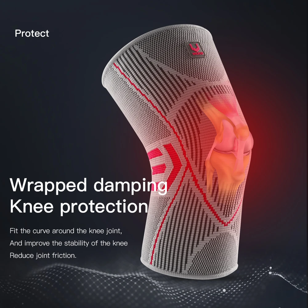 1PCS Fitness Running Cycling Knee Support Braces Elastic Nylon Sport Compression Knee Pad Sleeve for Basketball Volleyball