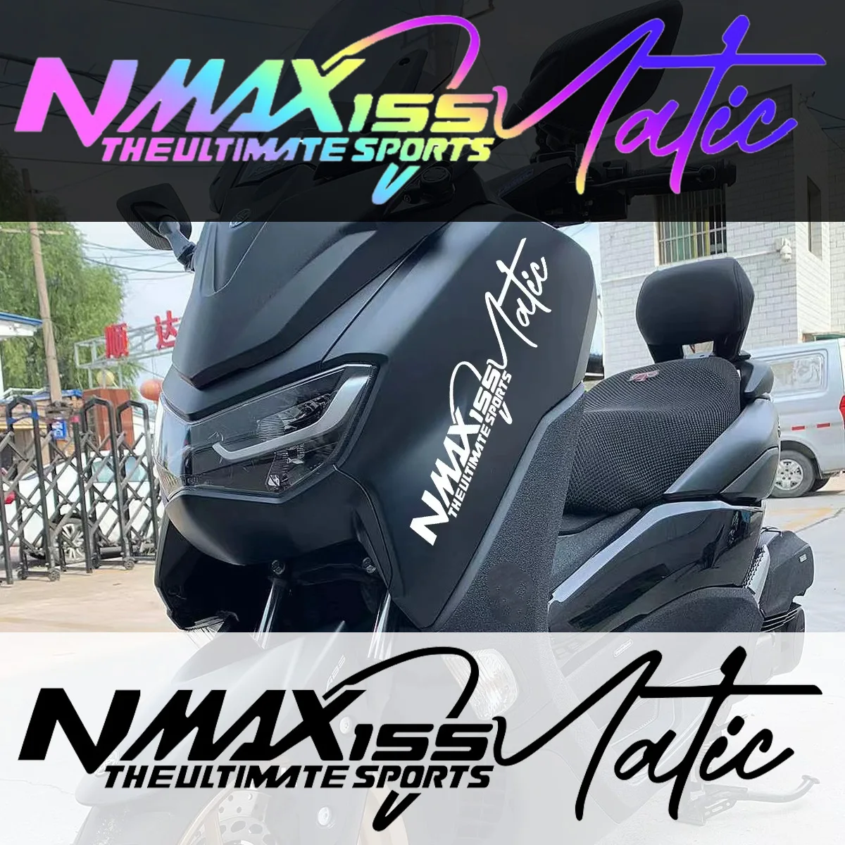 

Stickers for Yamaha NMAX155 NMAX Sports Stickers Motorcycle Accessories Decoration 155 model universal popular tags Reflective