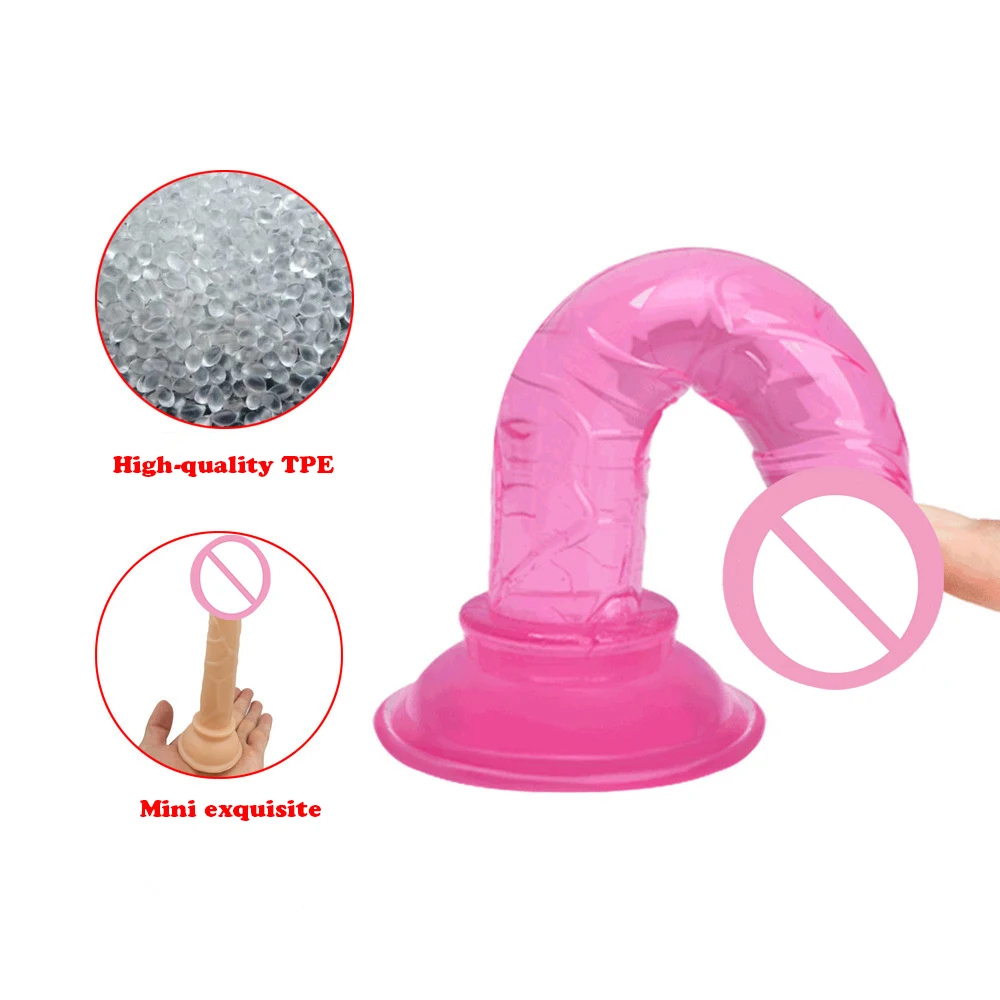 Mini gode de surface réaliste pour femme, plug anal, stimulateur clitorial valide, 18 sexshop