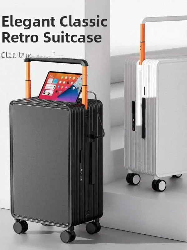 

New 2025 Ins Lage Anti-Scratch Wear-Resistant Travel Suitcase for Men And Women Student Wide Pull Rod Carry-On Bag