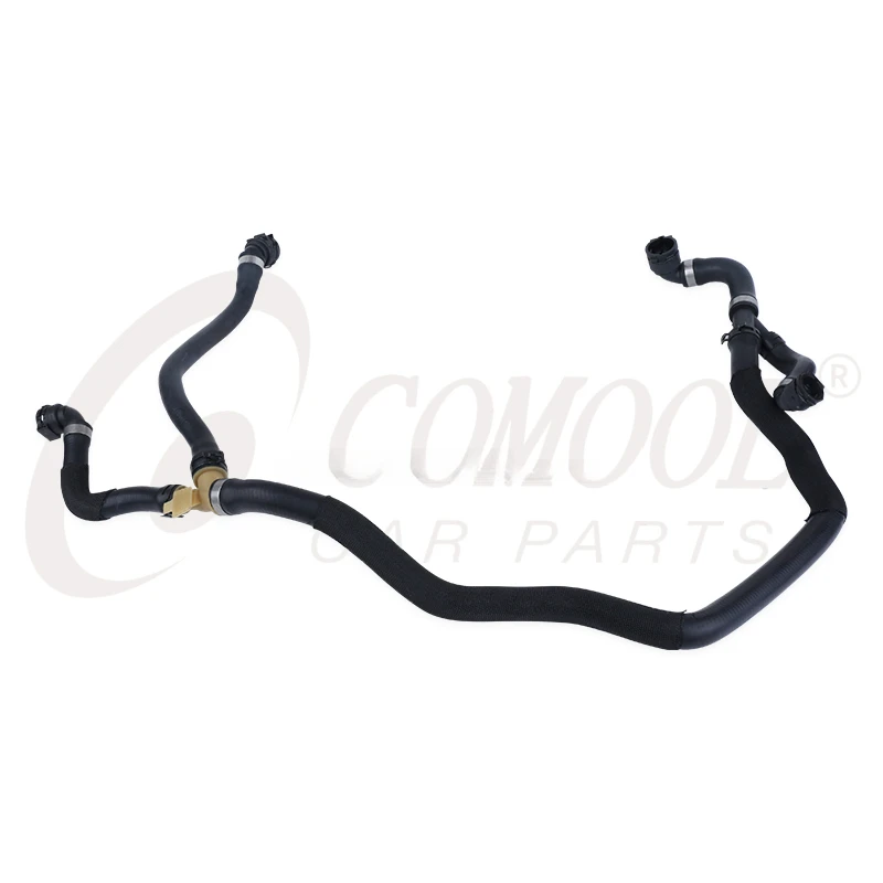 COMOOL Auto Parts Radiator Coolant Hose Pipe 17127576371 Engine Coolant Hose Connector Flange For BMW E70 1712 7576 371