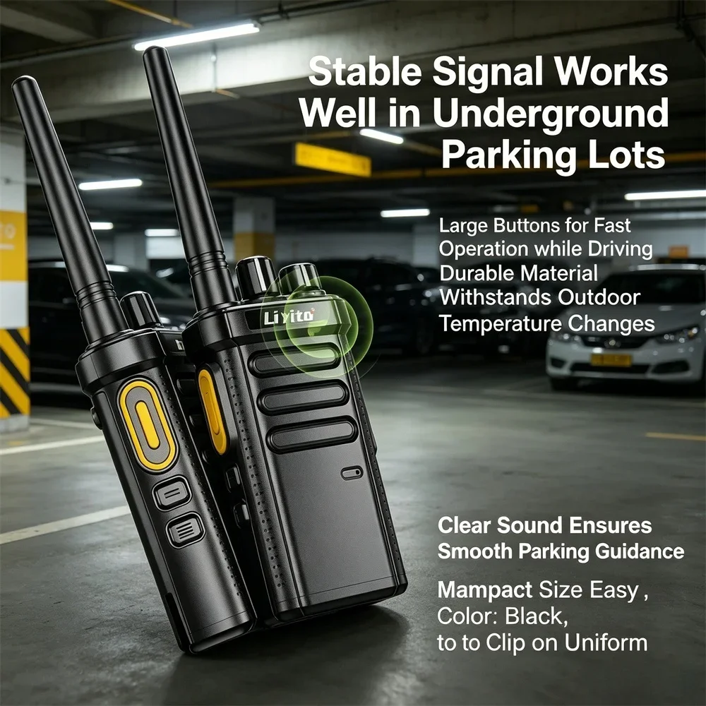 2-pack-walkie-talkie-portable-belt-clip-easy-pairing-clear-low-noise-audio-two-way-radio-for-coffee-shop-parking-lot-outdoor