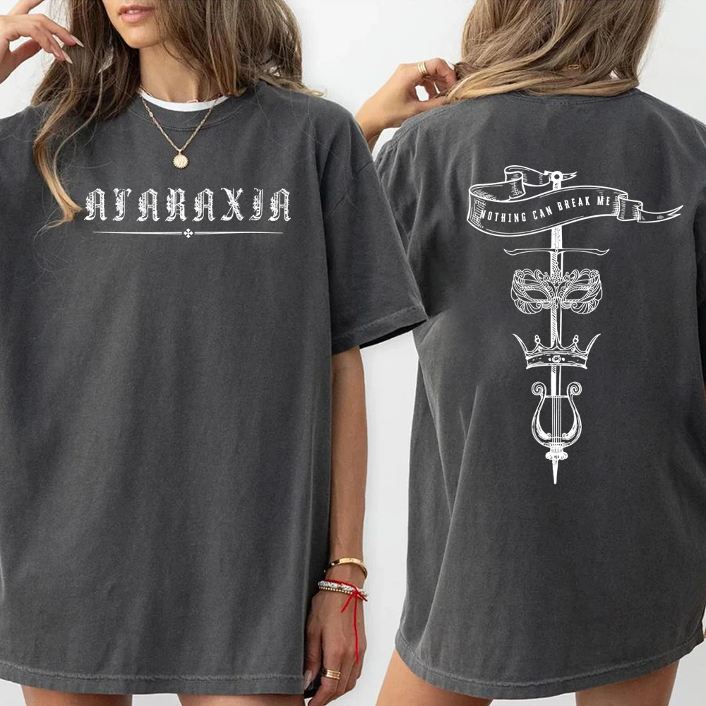 Vintage ACOTAR T-shirt Rhysand Velaris Tshirt Valkyrie SJM Merch Booktok Shirt Sarah J Maas Tee Unisex Short Sleeves Tops
