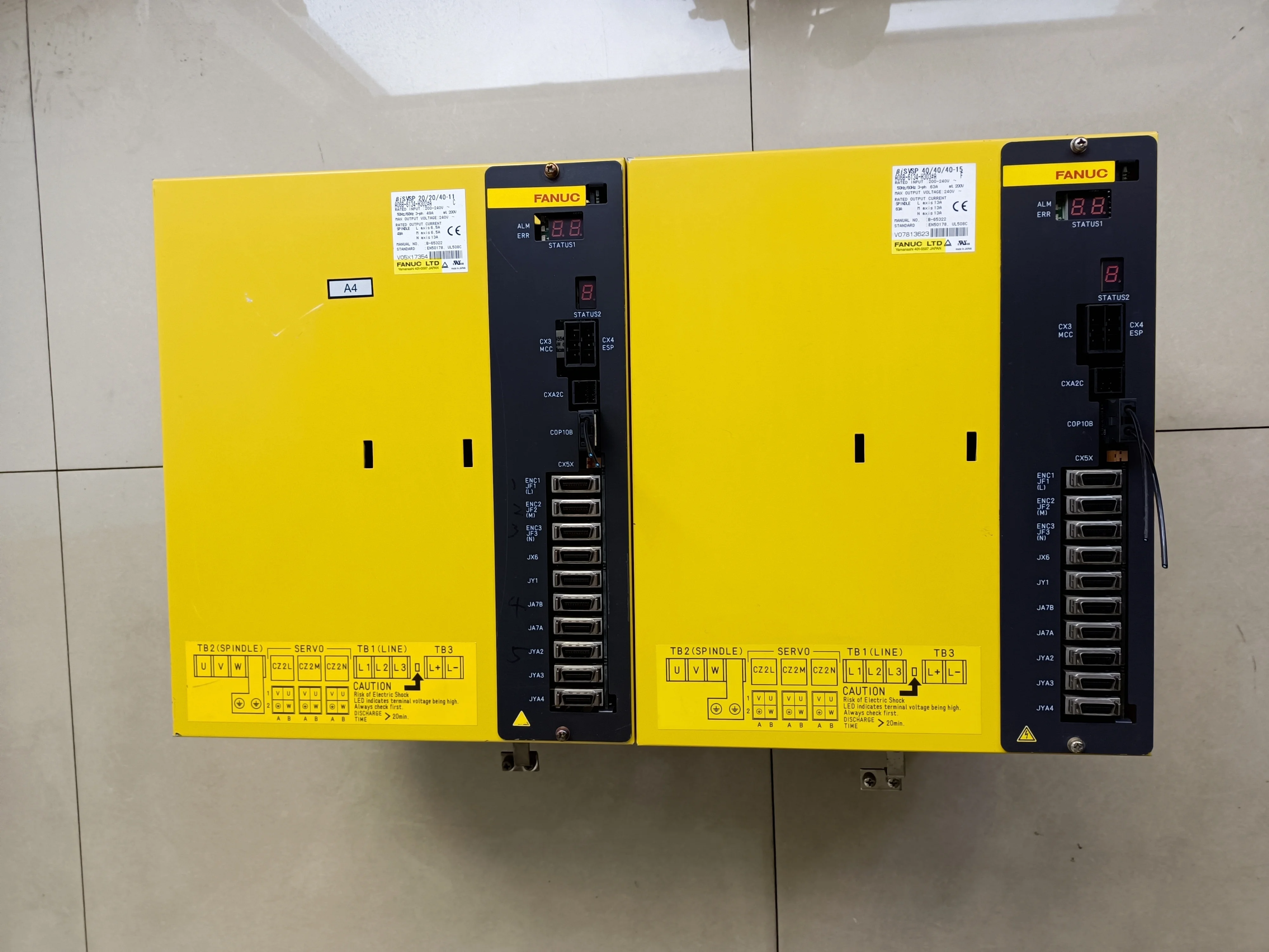 

FANUC servo driveA06B-6134-H302#A，A06B-6134-H303#AThe second-hand test is intact