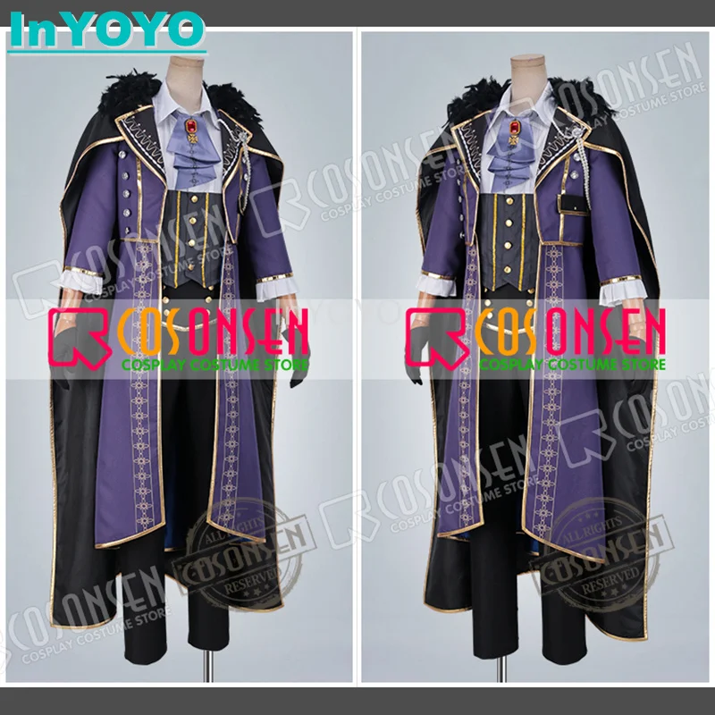 InYOYO Ensemble Stars Cosplay Sakuma Rei Costume Handsome Uniform Suit Role Play Halloween Outfit Party For Men Women New 2023