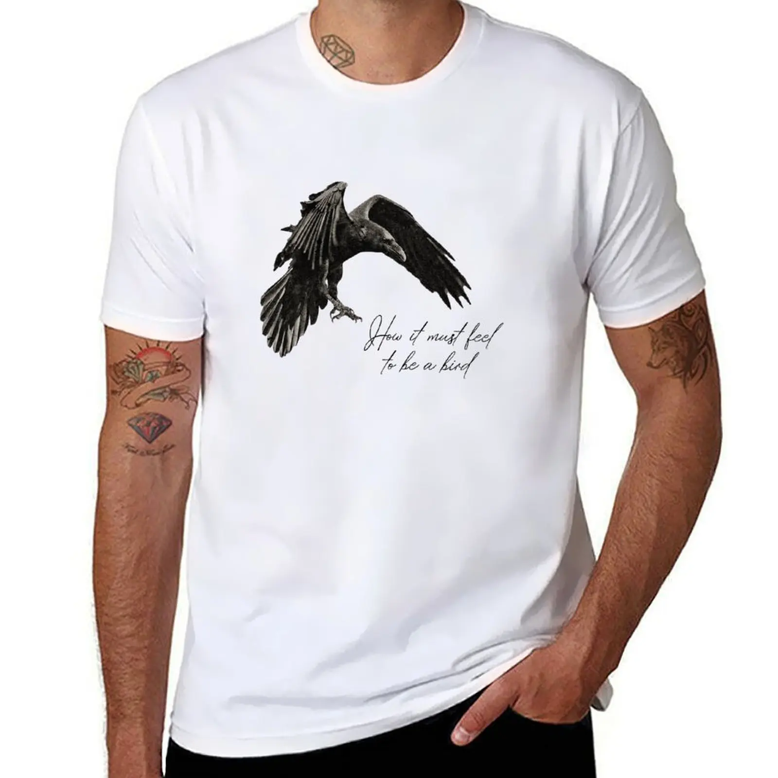 

How it must feel to be a bird T-Shirt printed t shirts for man anime t shirts oversize t shirts with prints T-Shirt