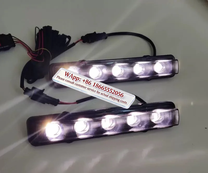 For Mer cedes-Be nz G-Class G500 G350 G63 G55 Running Lights Headlight Frame Daytime Running Lights Lower Lights