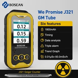 FS5000 Geiger counter Nuclear Radiation Detector X-ray Beta GammaRadioactivity detector for Hospital for PC software