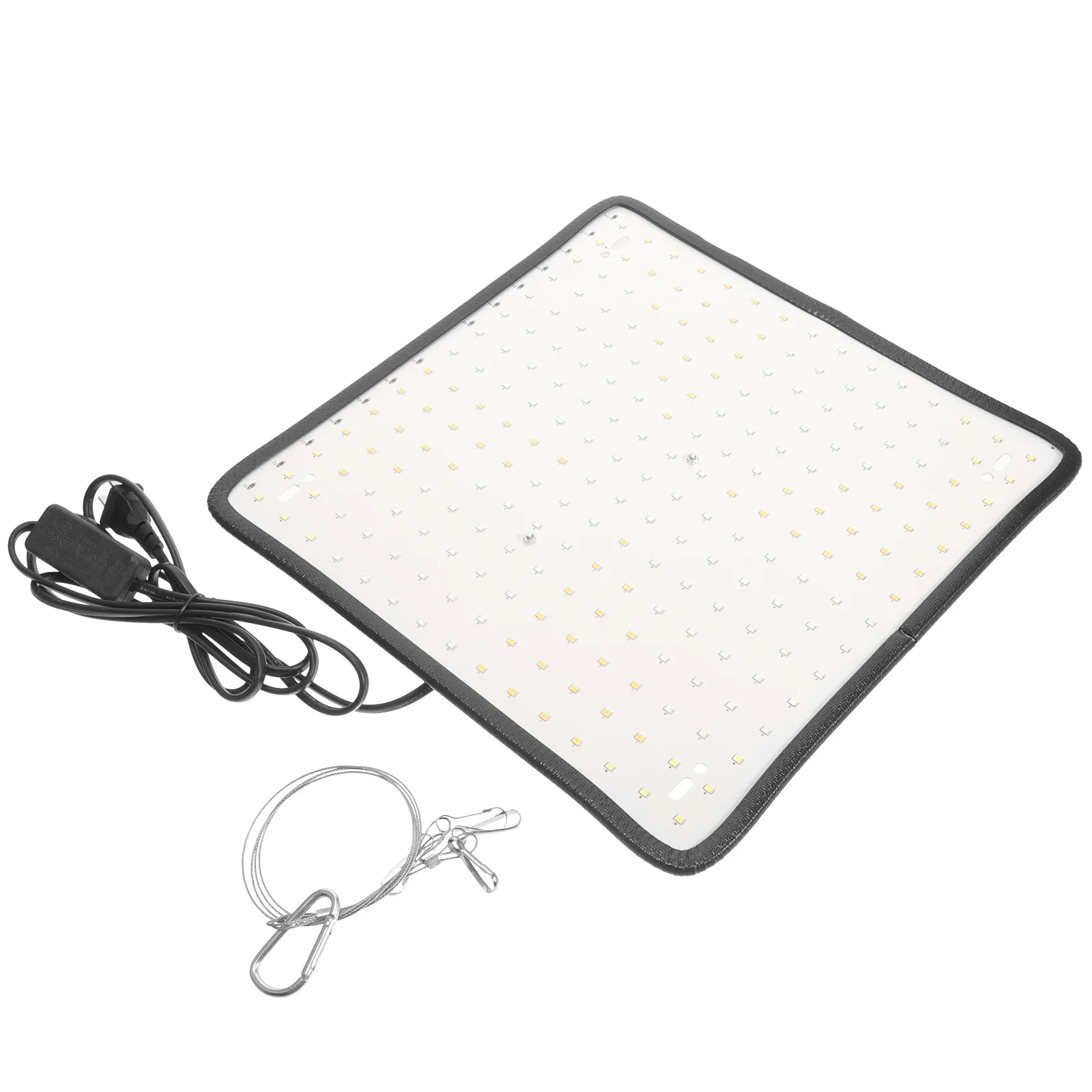 1 مجموعة LED نمو النبات ضوء معلق الطيف الكامل عكس الضوء مصباح قابل للتعديل اللون للنباتات الداخلية الدفيئة النبات ملء الضوء #1