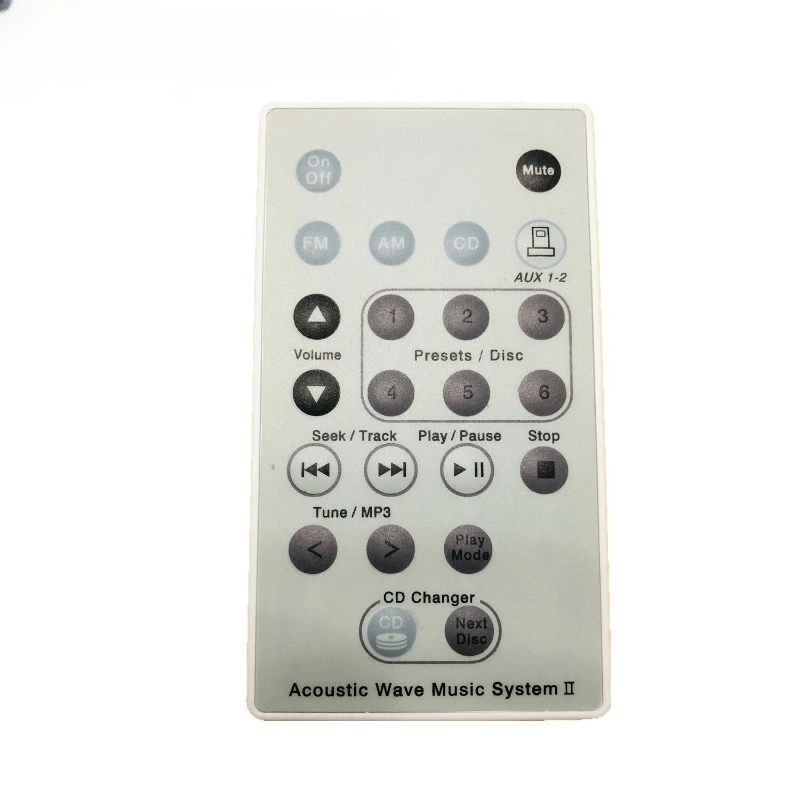 

For BOSE Acoustic Wave Music System II remote control, white -