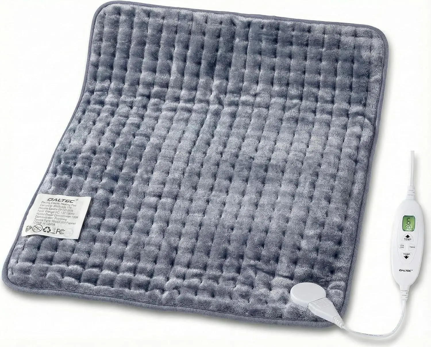 

Усовершенствованная электрическая грелка 2025 года с двухрежимным контроллером, множеством защитных функций, мягкая и пригодная для машинной стирки