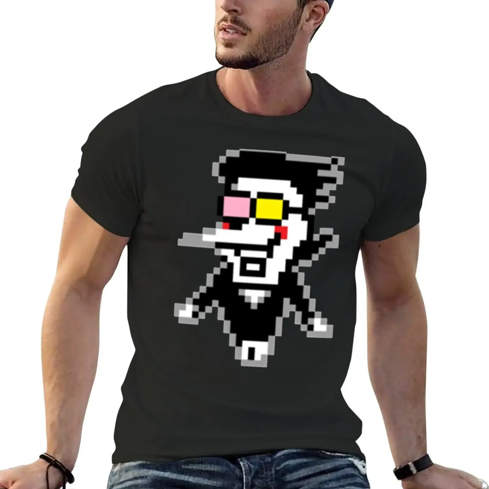 DELTARUNE Chapter 2 - Spamton T-Shirt quick-drying korean fashion summer tops mens workout shirts