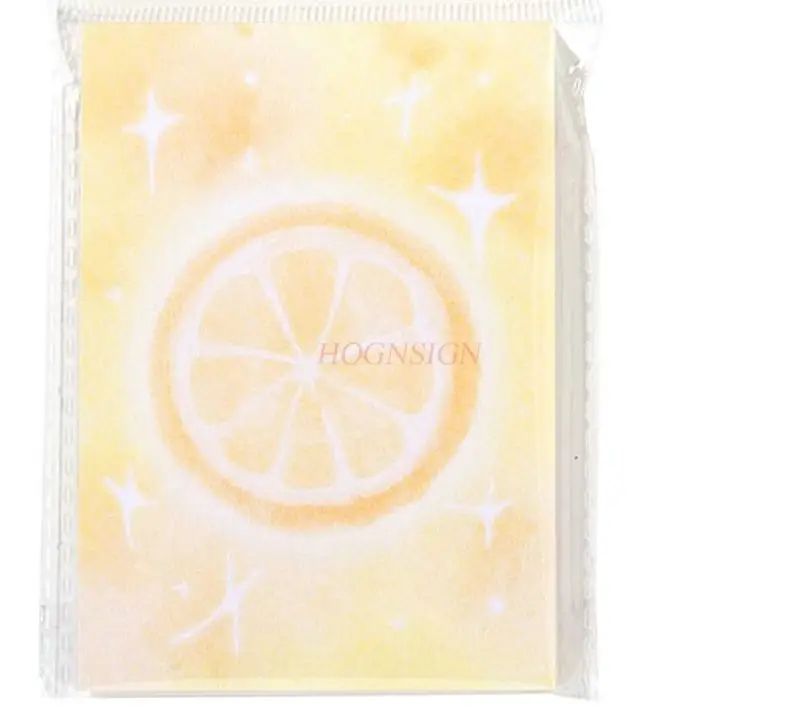 1book Memo book hand drawn small fresh fruit message note book decoration base material paper