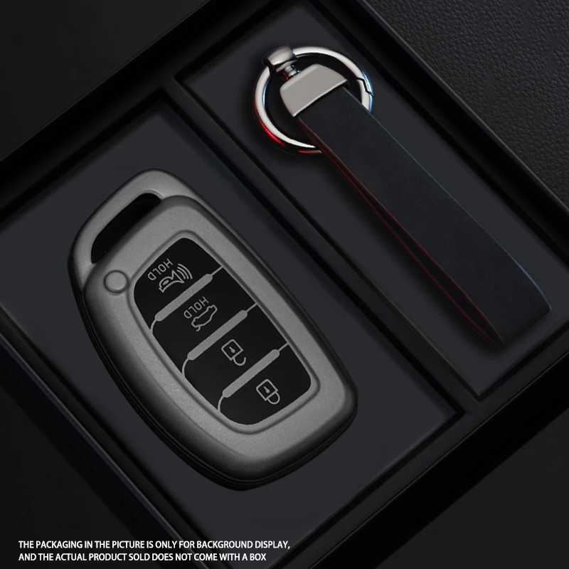 Schwarz Krieger Stil TPU Auto Schlüssel Fall Abdeckung Fob Schlüsselbund Für Hyundai Tucson Santa Fe Rena Sonata Elantra Creta Ix35 Ix45 I10 I30