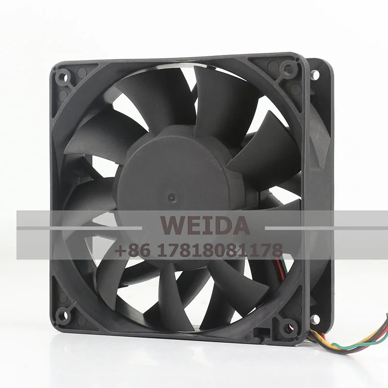 Kipas Pendingin Asli SUNON PSD1212PMBX-A 12038 12CM DC12V 27.6W Sasis Kipas Industri Kuat 120x120x38MM