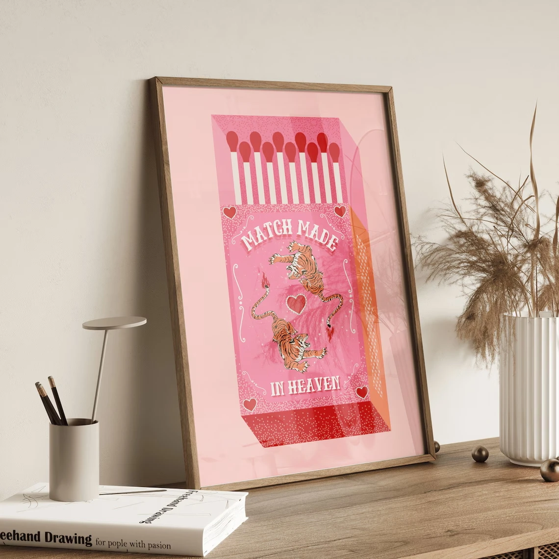Match Made In Heaven Pink Matc - Art Craft Kitchen 评论和价格