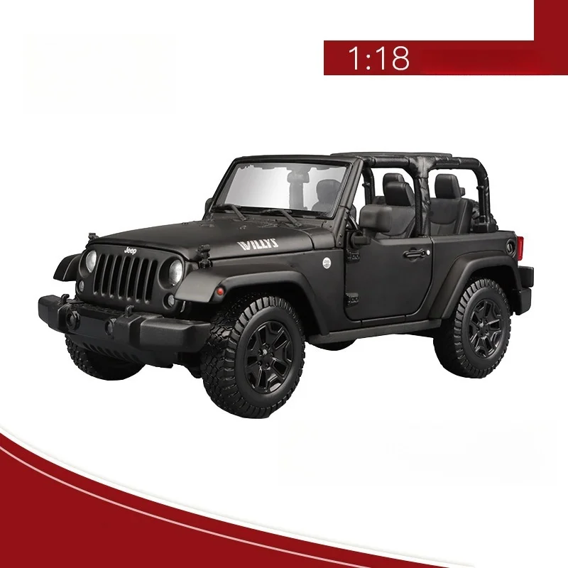 1: 18 Off Road Vehicle Toys Alloy Simulation Toys Pressure Car Models Adult Ornaments Boys Toys Children'S Birthday Gifts