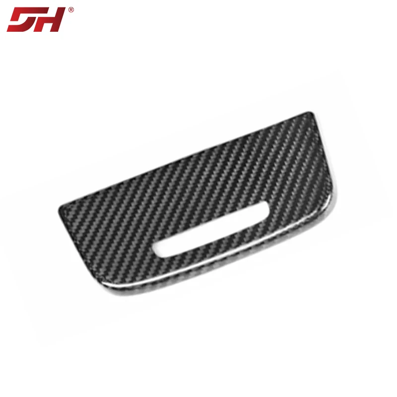 1 Pc Carbon Fiber Interior Center Console Storage Box Cover for Porsche Panamera 971 2017-2023