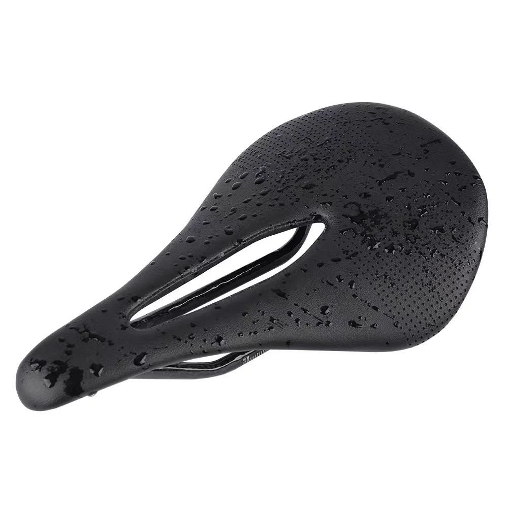 

EC90 Carbon Saddle MTB/Road Bike saddle Super Light Leather Carbon Cushions 7x9mm Racing Bicycle Bicycle installation 240*143MM