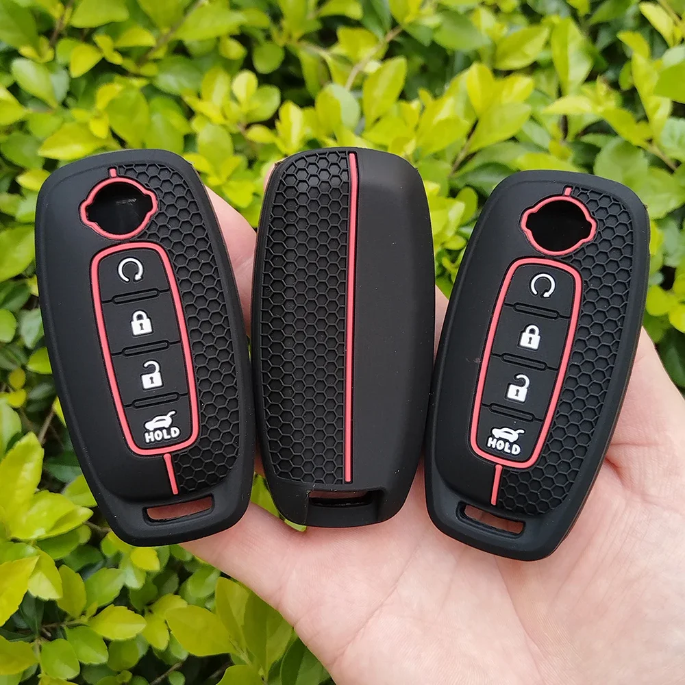 

New Style Silicone Key Case Holder Key Cover for Nissan Qashqai J12 E-Power Teana X-trail Kicks Juke Altima Ariya Accessories