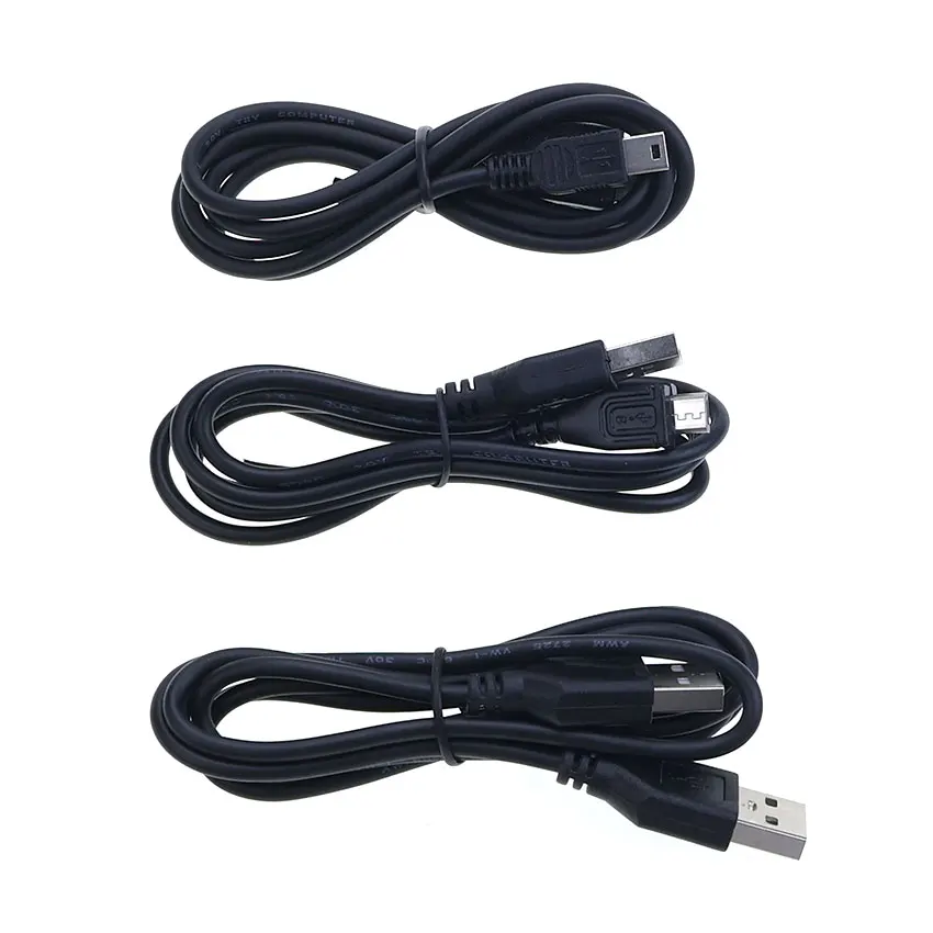 YuXi 1 Piece Micro Mini USB Charging Cable USB 2.0 Male To Male Data Charger Line For Mobile Phone Hard Disk Drive Camera