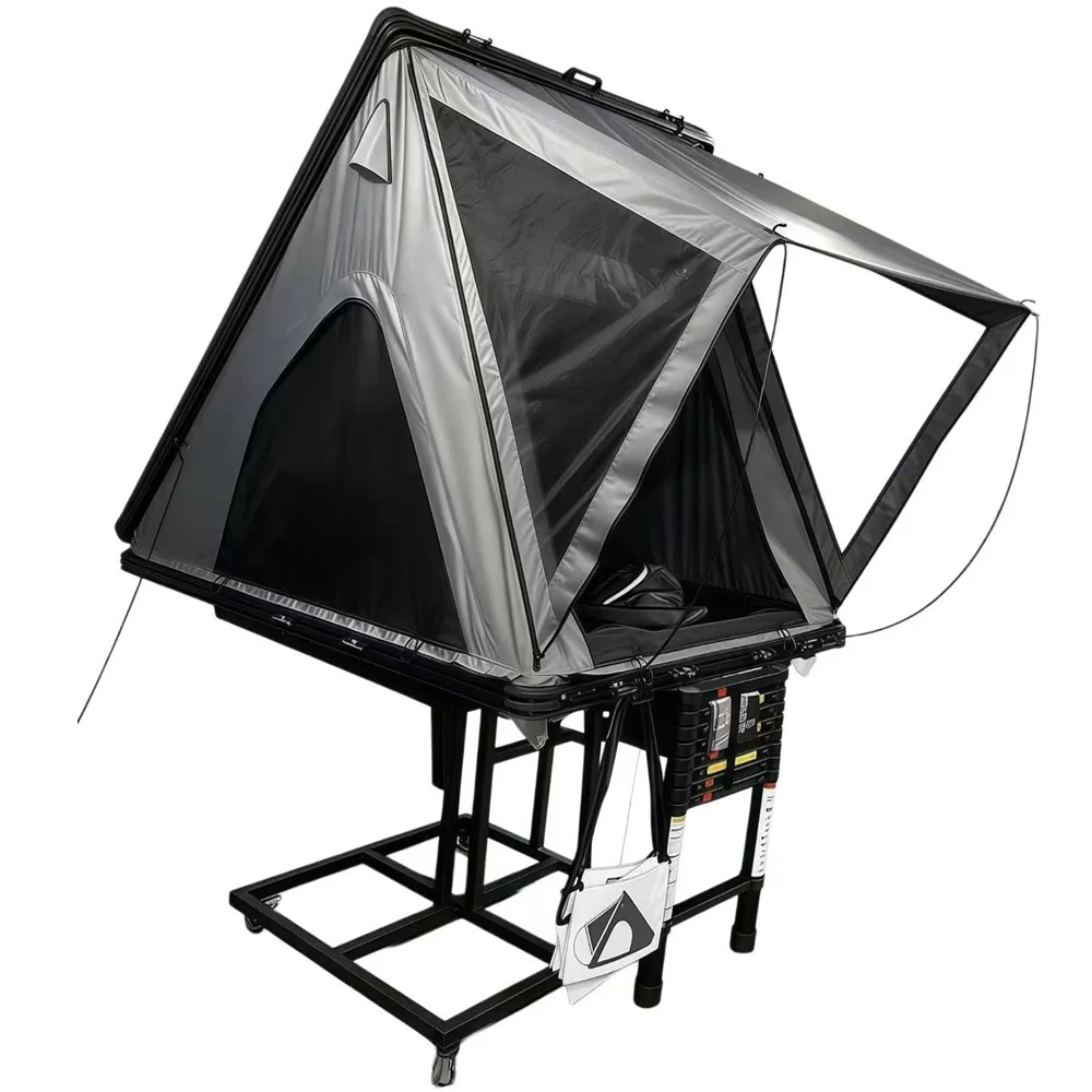 

WP6020-3 Triangular Aluminum Alloy Four-Season Camouflage Camping Tent 2000-3000mm Waterproofing UV Resistance Semi-Automatic