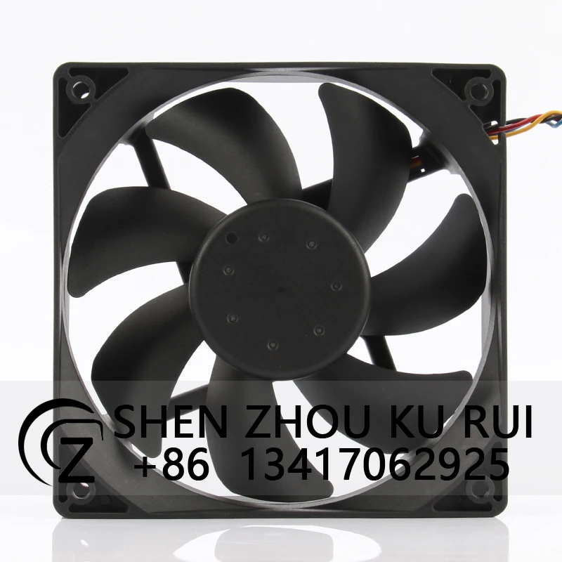 PV123812DSPF01 Case Cooling Fan for Foxconn DC12V 0.9A 120X120X38MM 12038 12CM DELL Connector Industrial Centrifugal