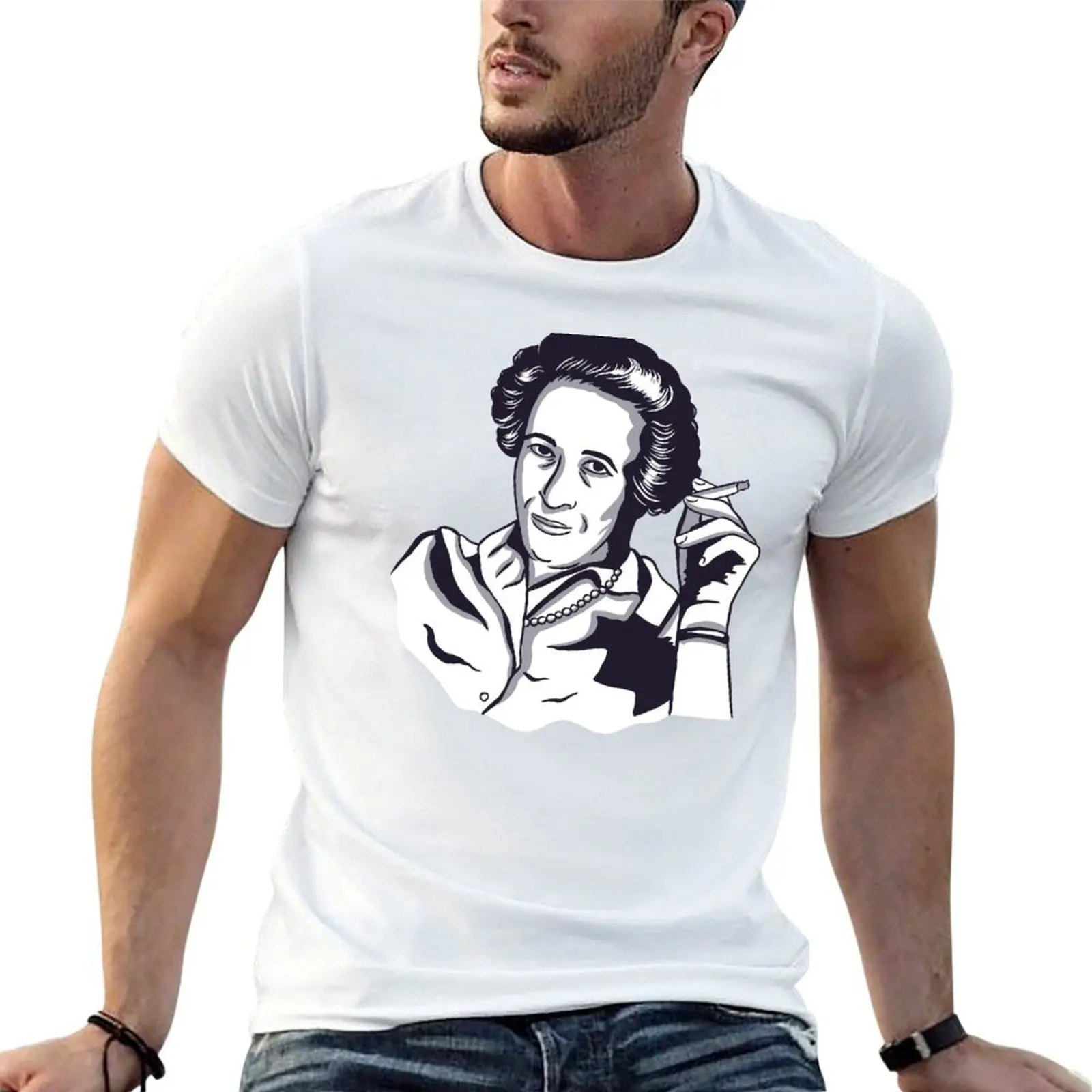 

HANNAH ARENDT T-Shirt g man t shirts for men man t shirts high quality luxury brand t shirts for man cotton T-shirt