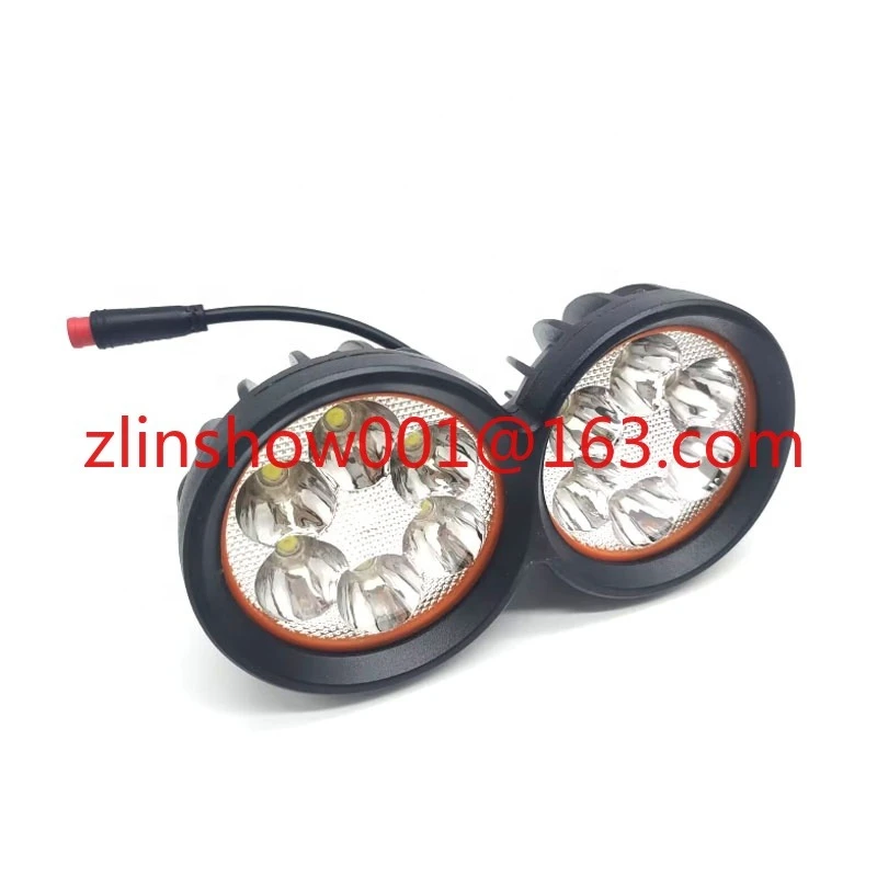 10inch Scooter Headlamp Front LED Light Headlight ,for Kukirin M5 Pro Kugookirin M5 Pro E-Scooter Spare Parts and Accessory