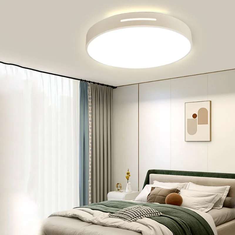 

Ceiling Light LED Ultra-thin Bedroom Lamp Nordic Household Minimalist Modern Kitchen, Study, Balcony, Room Living Indoor Fixture