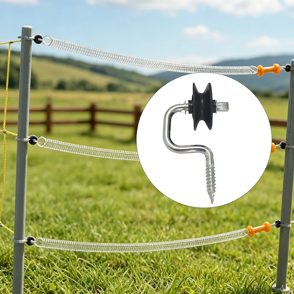 Protect Against Weather Elements Insulator Agricultural Fence Part Electric Fence Insulator Weather Resistant Design view 6