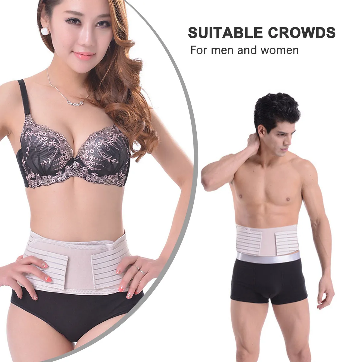 Ceinture de soutien lombaire respirante chauffante pour femmes, soulagement de la douleur, thérapie par la chaleur, coussin chauffant pour le soin de la taille