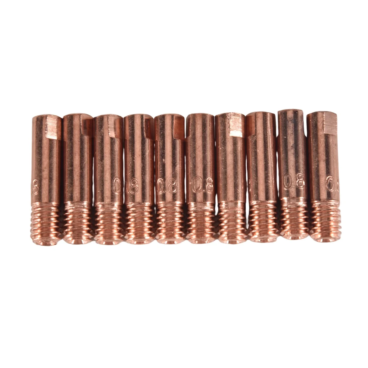 20Pcs Nozzles Contact Tips Holders Mig Welder Consumable Accessory for 15Ak Mb15 Mig Mag Co2 Welding Torch